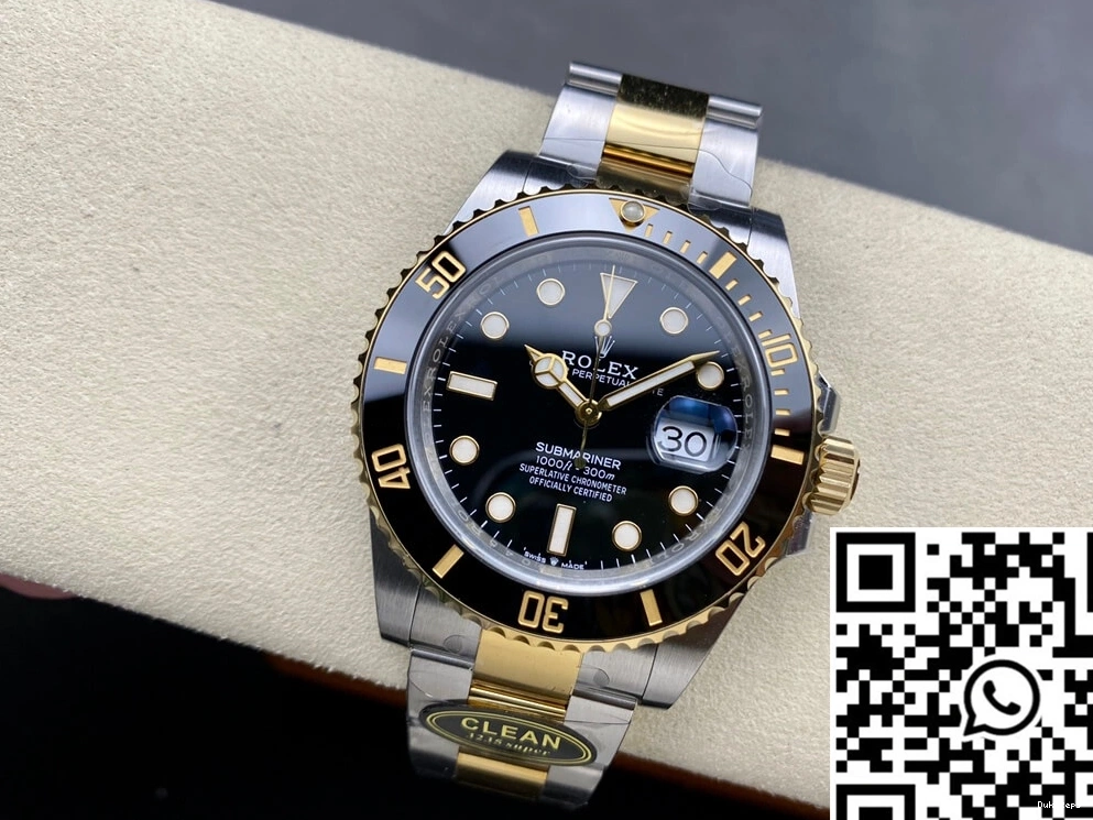 41MM Gold Yellow Rolex Clean M126613LN-0002 Factory Submariner 0418